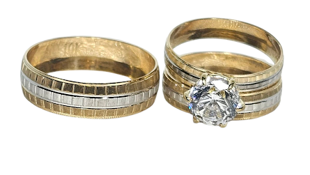 Trio de Matrimonio 2tonos 10k