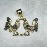 Charm de 2 Gallos 10k