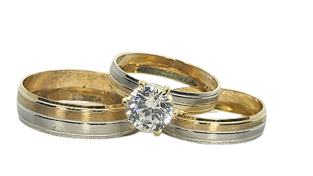 Trio Matrimonio Liso 10k