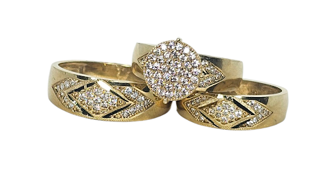 Trio Matrimonio en Pave 10k