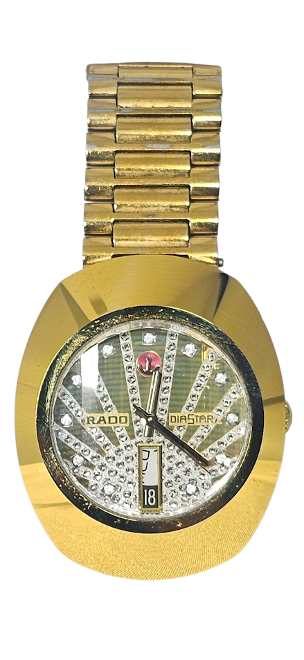 Rado Aniversario Edicion Especial P.R. Dorado De Caballero Usado