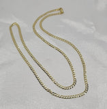 Cadena Cubana 14k
