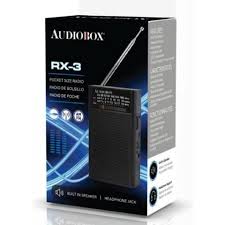 Radio de bolsillo Audiobox RX-3