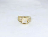 Sortija de Matrimonio Fancy 14k