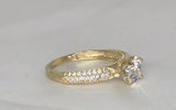 Solitario CZ 10k