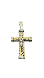 Cruzifijo  2tonos 14k