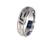 Aro Caballero 14k con diseño