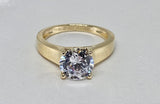 Sortija de Compromiso 14k CZ