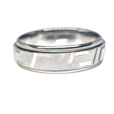 Aro Caballero 14k con diseño