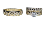 Trio Matrimonio 10k CZ
