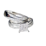 Set de Matrimonio en Plata 925