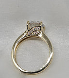 Sortija de Compromiso 14k CZ