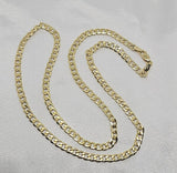 Cadena Cubana 14k