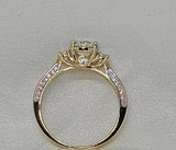 Sortija de compromiso 14k CZ