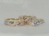 Trio de Matrimonio 14k