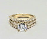 Set de matrimonio 10k CZ