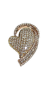 Charm corazón en Pave Cz 14k