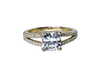 Sortija de Compromiso 14k Cz