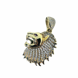 Charm de Leon Cz 10k