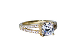 Sortija de Compromiso 14k Cz