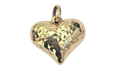 Charm de Corazon Puff 14k