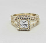 Set de Matrimonio 10k CZ