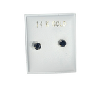 Pantalla Dormilona Oro 14k piedra negra