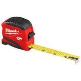 Milwaukee Cinta métrica compacta de 3,6 m con escala fraccionaria 48-22-1712