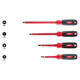 set de destronilladores insulados milwaukee 48-22-2204 1000v