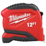 Milwaukee Cinta métrica compacta de 3,6 m con escala fraccionaria 48-22-1712