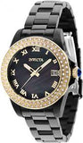 Reloj Invicta Angel de Dama madre perla negro 34mm