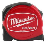 cinta de medir milwaukee 26 pies (8metros) 48-23-7727
