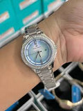 Reloj TechnoMarine Luna tides Plateado Dama Madre Perla
