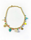 Collar Charms S/Steel Dorado