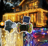 Bombillas navideñas de puntitos